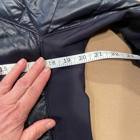 MARMOT Larkspur Dark Blue Down Puffer Jacket - Size Medium - Picture 12 of 14